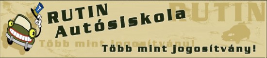 Rutin Autósiskola logó